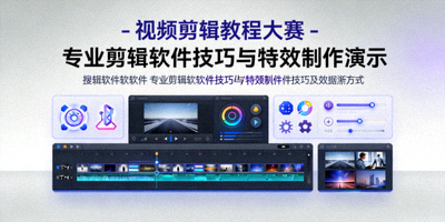 视频剪辑教程大赛 - 专业剪辑软件技巧与特效制作演示